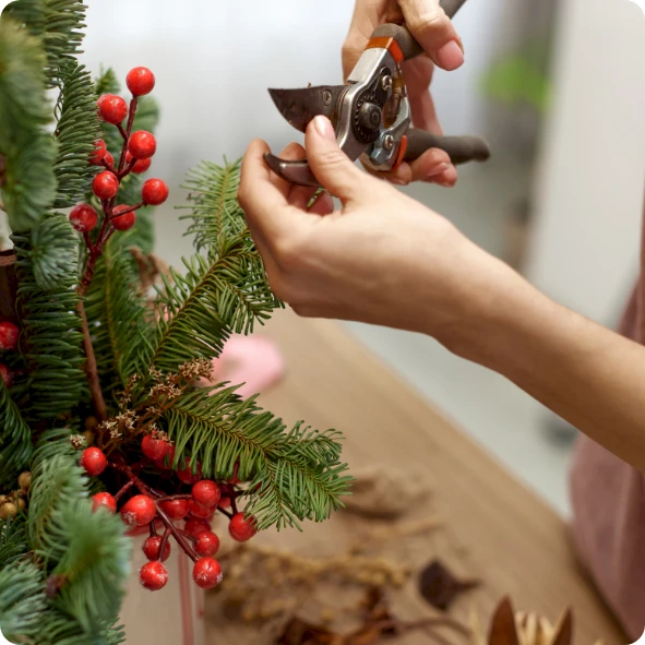 Workshop kerstukjes maken - voor mantelzorgers