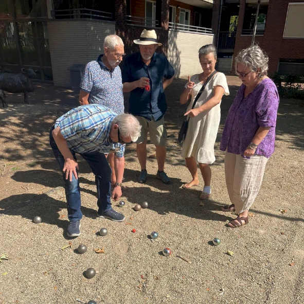 Wekelijkse jeu de boules